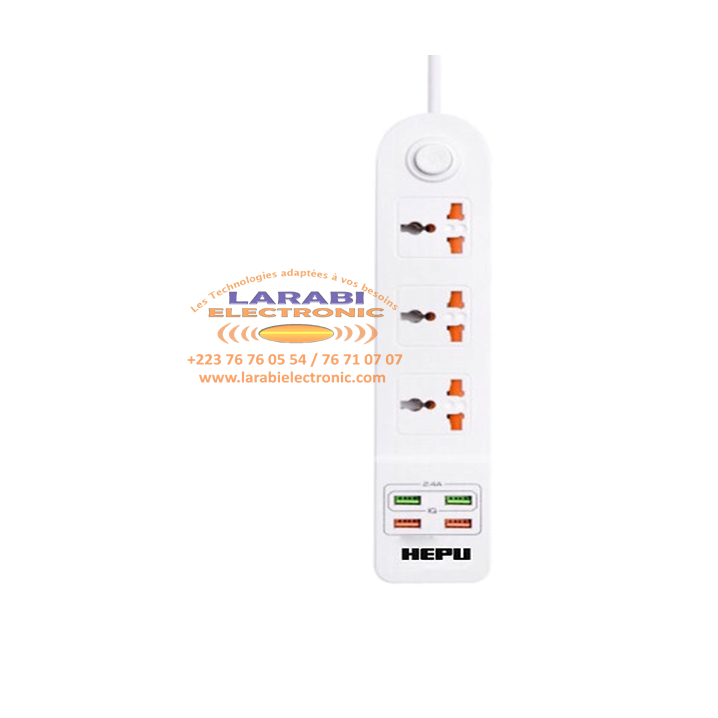Rallonge – Salicru SPS Safe, Multiprise parafoudre – LARABI ELECTRONIC