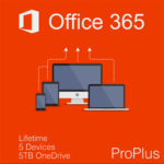 Microsoft Office 365 Pro Plus (Windows et Mac / 365 jours)